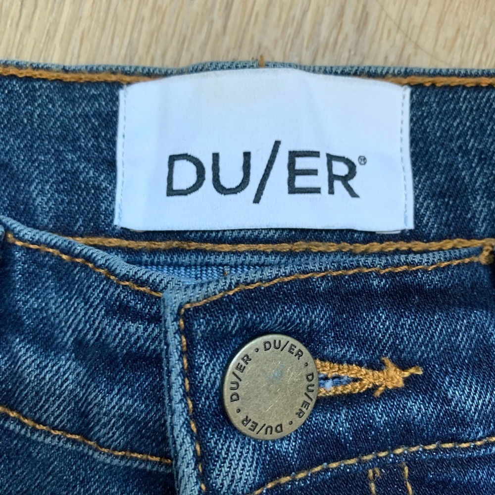 NWOT DU/ER Midweight Performance Denim Wide Leg Jean - Picture 5 of 15